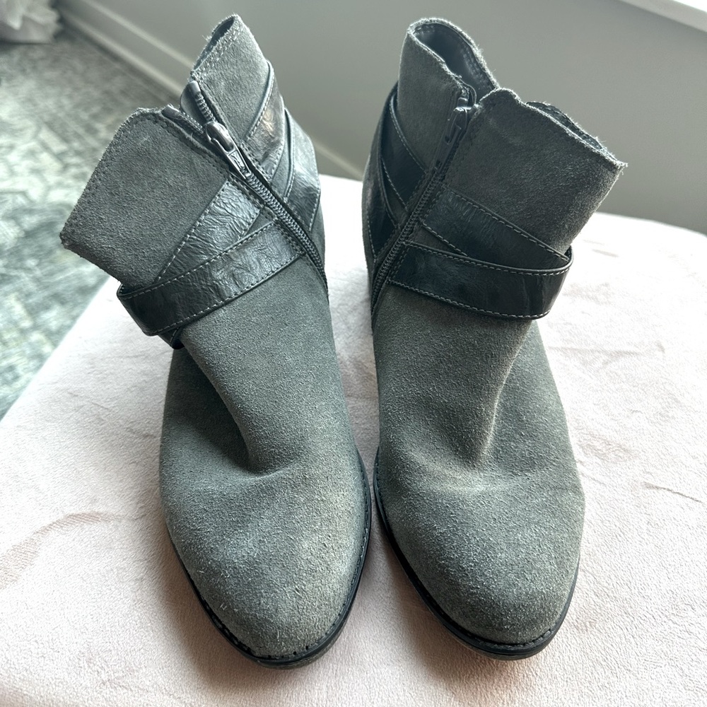 Sonoma suede booties - size 8.5